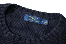 画像4: Used Polo Ralph Lauren Flag Cotton Knit Sweater (4)