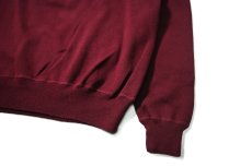 画像3: 90-00s Used Polo Ralph Lauren Cotton Knit Sweater Burgundy (3)