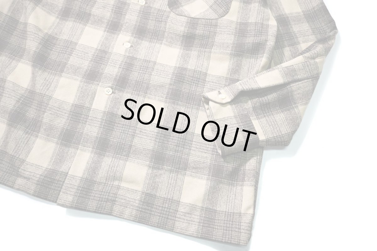 画像3: 00s Used Pendleton Wool Board Shirt (3)