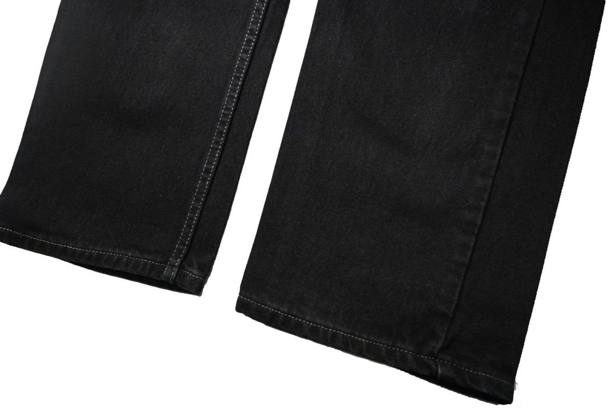 画像3: 98' Used Levi's 505 Denim Pants Black made in Canada リーバイス (3)