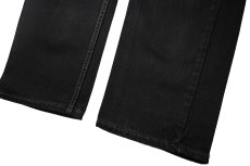 画像3: 98' Used Levi's 505 Denim Pants Black made in Canada リーバイス (3)