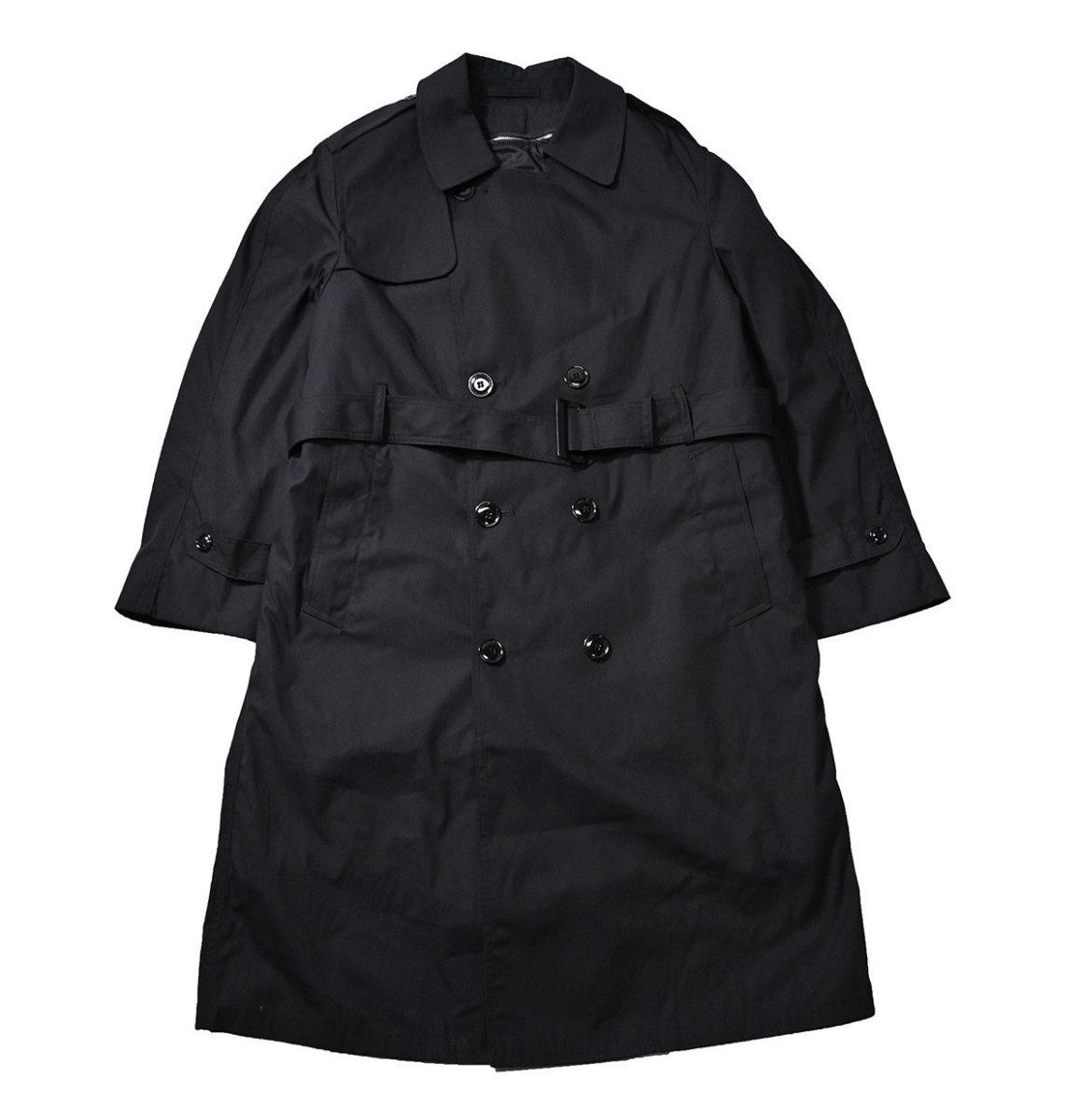 画像1: 14' Deadstock Us Navy All Weather Coat (1)