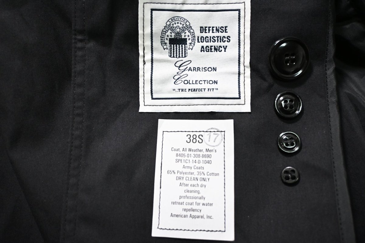 画像6: 14' Deadstock Us Navy All Weather Coat (6)