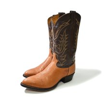 画像1: Used Tony Lama Western Boots made in USA (1)