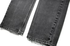 画像3: 96' Used Levi's 505 Denim Pants Black made in USA リーバイス (3)