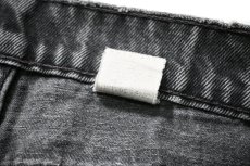 画像9: 96' Used Levi's 505 Denim Pants Black made in USA リーバイス (9)