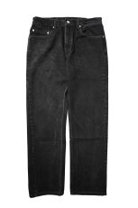 画像1: 01' Used Levi's 505 Denim Pants Black リーバイス (1)