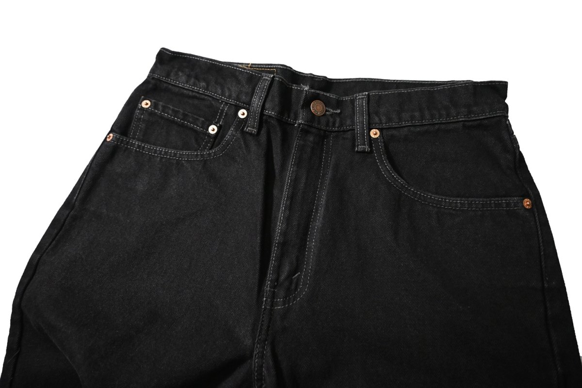 画像2: 98' Used Levi's 505 Denim Pants Black made in Canada リーバイス (2)