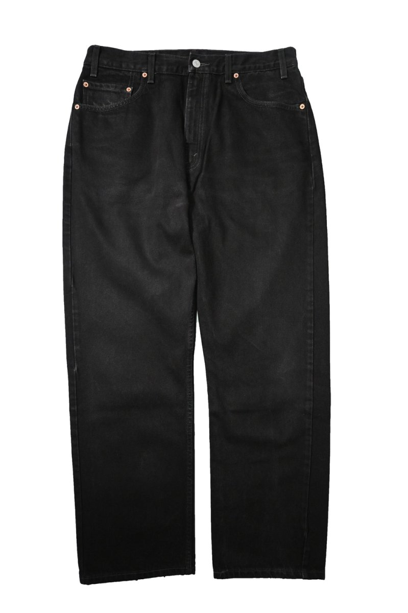 画像1: 99' Used Levi's 505 Denim Pants Black リーバイス (1)