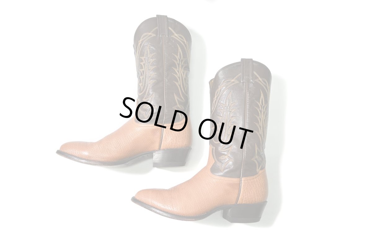 画像3: Used Tony Lama Western Boots made in USA (3)