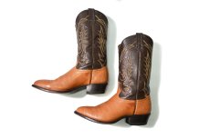 画像3: Used Tony Lama Western Boots made in USA (3)
