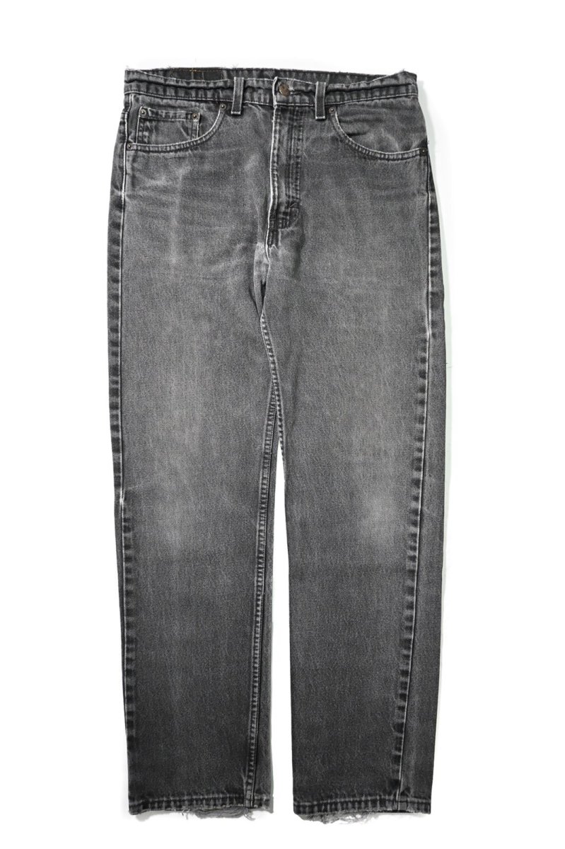 画像1: 96' Used Levi's 505 Denim Pants Black made in USA リーバイス (1)