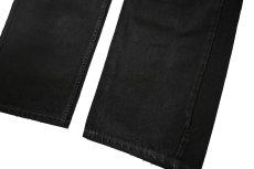 画像3: 99' Used Levi's 505 Denim Pants Black リーバイス (3)