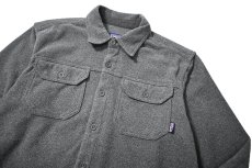 画像2: 12' Used patagonia Piqué Fleece Shirt パタゴニア (2)