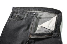 画像6: 87' Used Levi's 505 Denim Pants Black made in USA リーバイス 先染め (6)