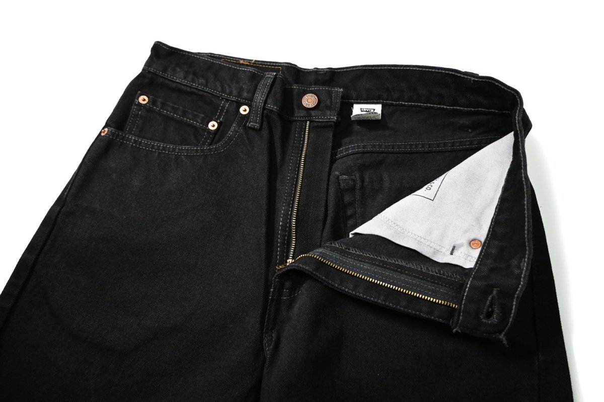 画像6: 98' Used Levi's 505 Denim Pants Black made in Canada リーバイス (6)