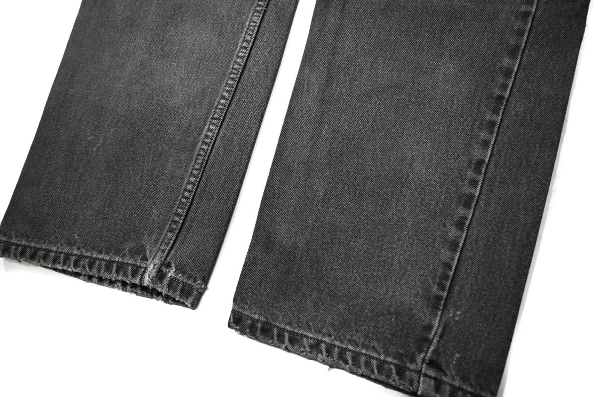 画像3: 98' Used Levi's 505 Denim Pants Black リーバイス (3)