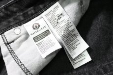 画像8: Used Levi's 505 Denim Pants Black リーバイス (8)