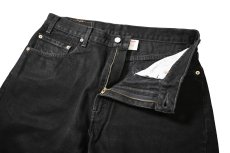 画像6: 99' Used Levi's 505 Denim Pants Black リーバイス (6)