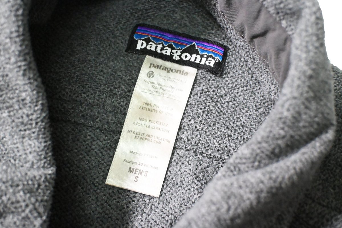 画像4: 12' Used patagonia Piqué Fleece Shirt パタゴニア (4)