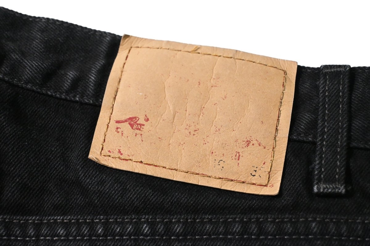 画像5: 99' Used Levi's 505 Denim Pants Black リーバイス (5)