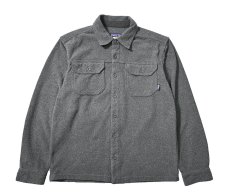 画像1: 12' Used patagonia Piqué Fleece Shirt パタゴニア (1)