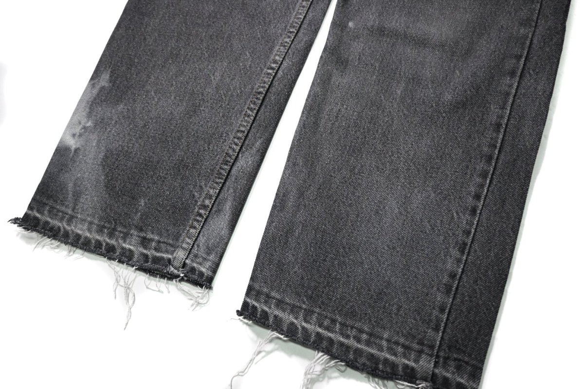 画像3: 87' Used Levi's 505 Denim Pants Black made in USA リーバイス 先染め (3)