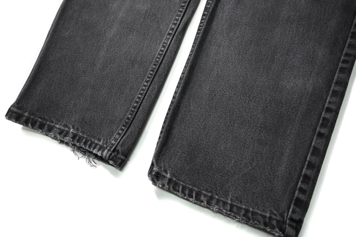 画像3: 99' Used Levi's 505 Denim Pants Black made in USA リーバイス (3)