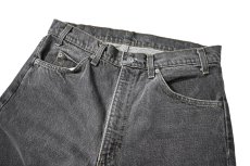 画像2: 87' Used Levi's 505 Denim Pants Black made in USA リーバイス 先染め (2)