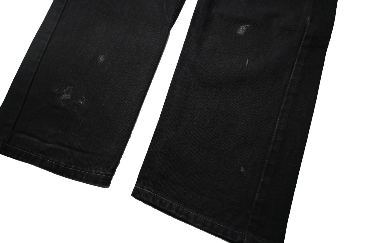 画像3: 02' Used Levi's 505 Denim Pants Black リーバイス (3)