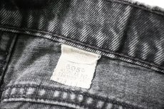 画像8: 96' Used Levi's 505 Denim Pants Black made in USA リーバイス (8)