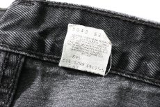 画像8: 99' Used Levi's 505 Denim Pants Black made in USA リーバイス (8)