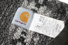 画像5: 90s Used Carhartt Aztec Lined Duck Vest Moss made in USA (5)