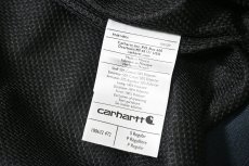 画像6: 18' Deadstock Carhartt Thermal Lined Zip Sweat Hoodie Navy (6)