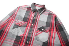 画像2: 90s Used Field&Stream Heavy Flannel Shirt made in USA (2)