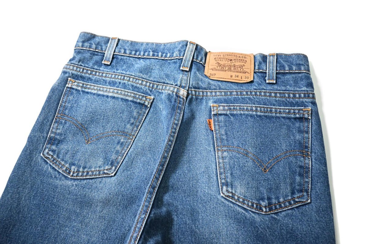 画像4: 90-00s Used Levi's 517 Denim Pants made in USA リーバイス (4)