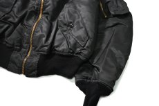 画像3: 90s Deadstock GREENBRIER MA-1 Flight Jacket Black made in USA (3)