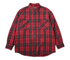 画像1: 90-00s Used St John's Bay Heavy Flannel Shirt (1)