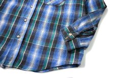 画像3: 90s Used Five Brother Heavy Flannel Shirt (3)