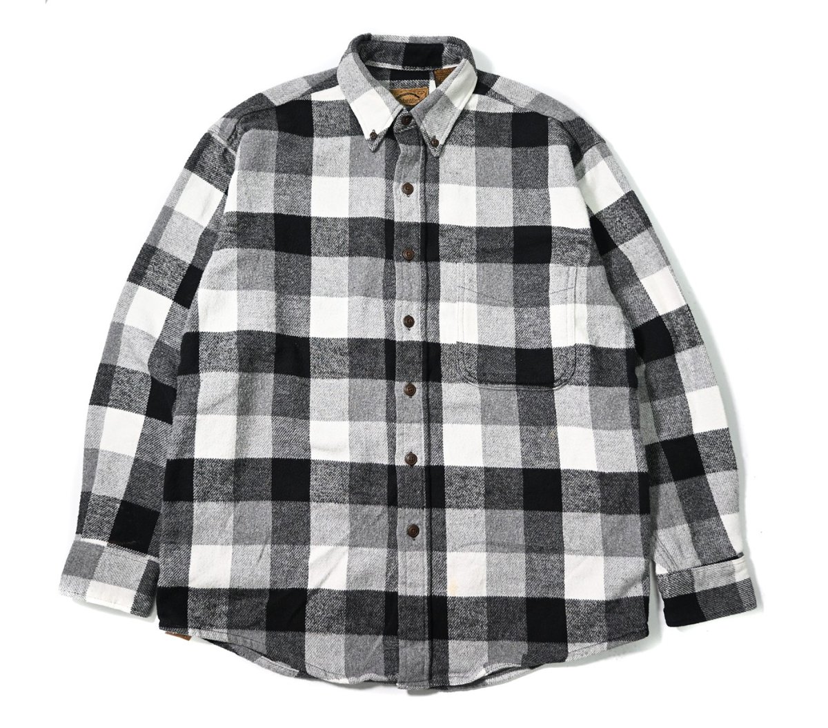 画像1: 90-00s Used St John's Bay Heavy Flannel Shirt (1)