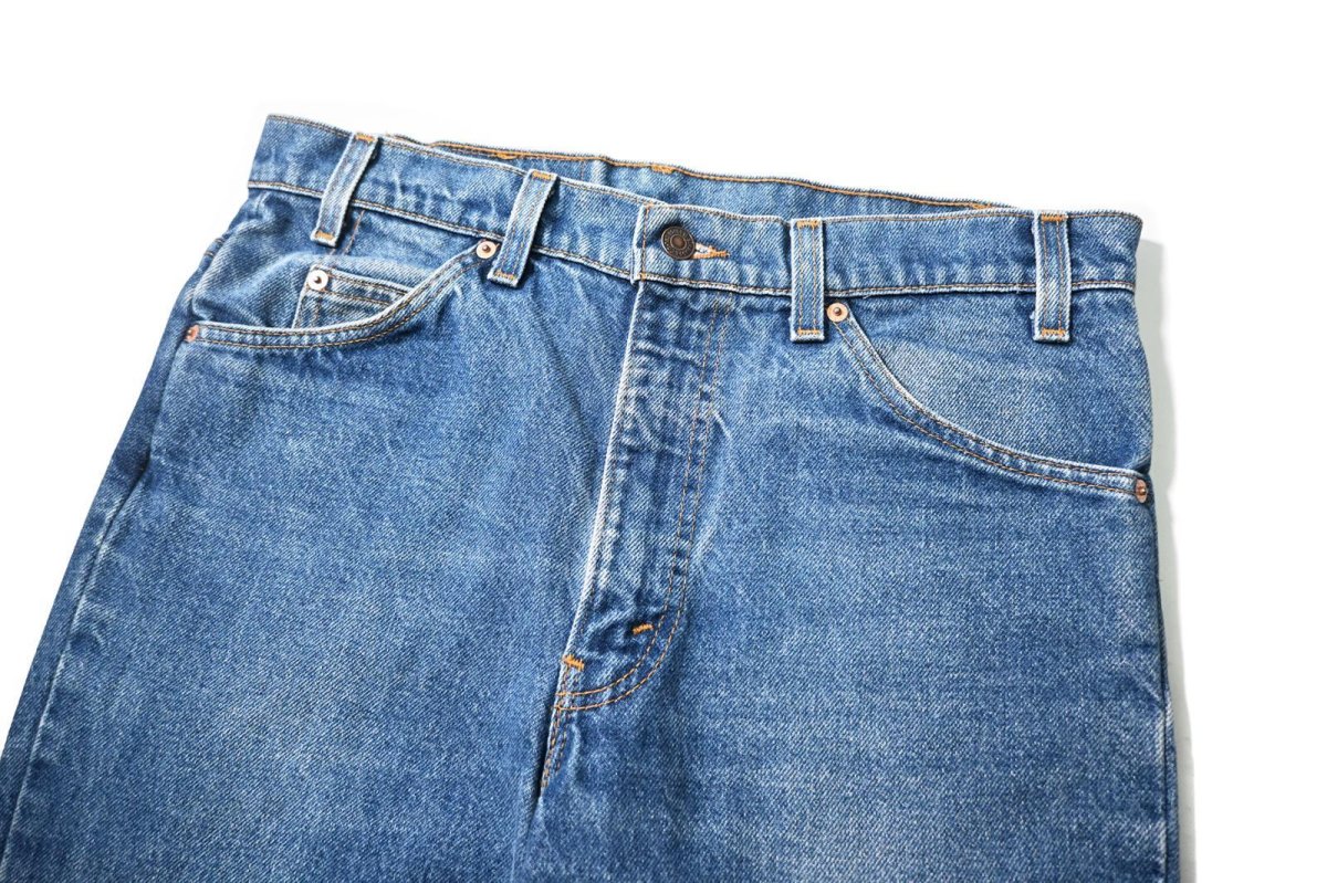 画像2: 90-00s Used Levi's 517 Denim Pants made in USA リーバイス (2)
