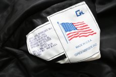 画像5: 90s Deadstock GREENBRIER MA-1 Flight Jacket Black made in USA (5)