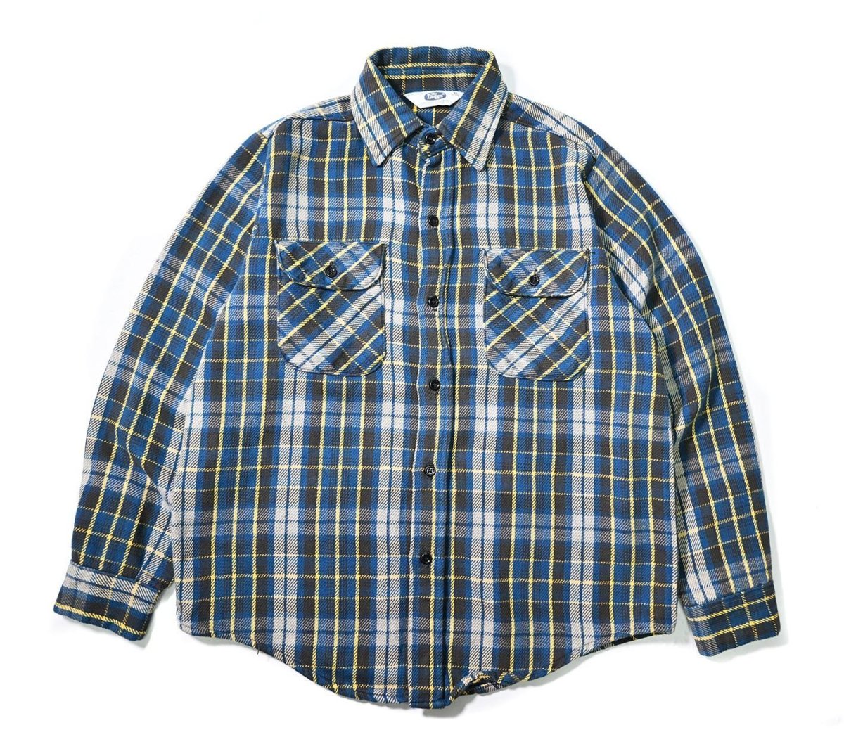 画像1: 70-80s Used Mr. Leggs Heavy Flannel Shirt (1)