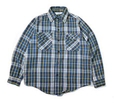 画像1: 70-80s Used Mr. Leggs Heavy Flannel Shirt (1)