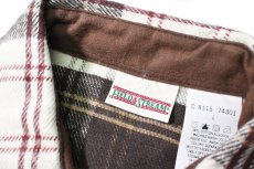 画像4: 90-00s Deadstock Field&Stream Heavy Flannel Shirt (4)