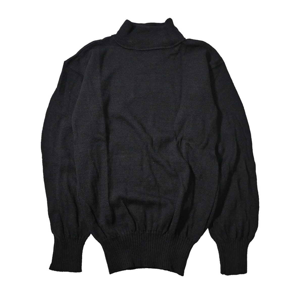 画像1: 80s Deadstock Us Military Gob Sweater (1)