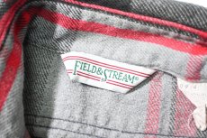 画像4: 90s Used Field&Stream Heavy Flannel Shirt made in USA (4)