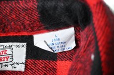 画像5: 80-90s Used Private Property Heavy Flannel Shirt made in USA (5)
