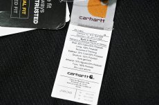 画像5: 12' Deadstock Carhartt Thermal Lined Zip Sweat Hoodie Dark Brown (5)