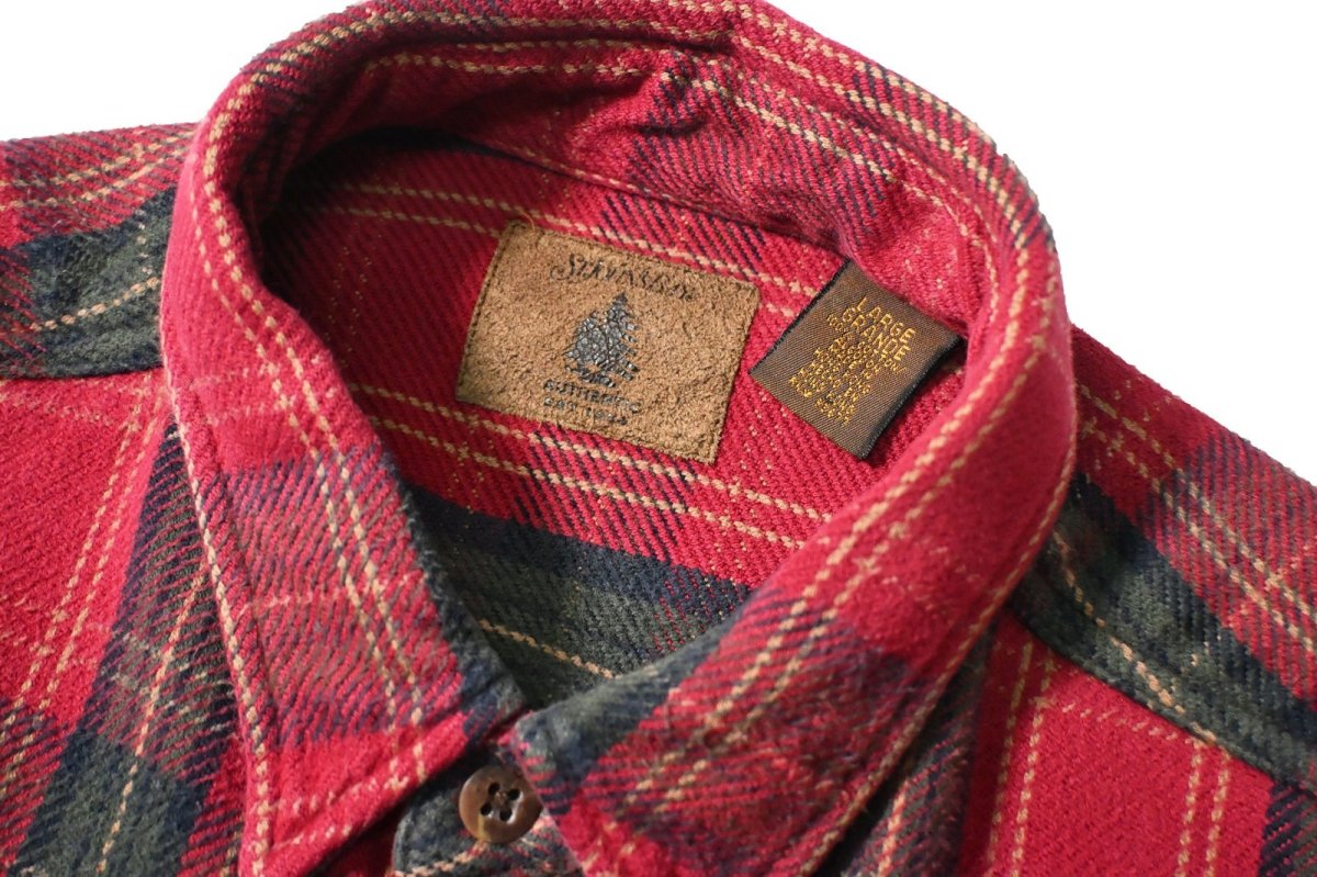 画像4: 90-00s Used St John's Bay Heavy Flannel Shirt (4)